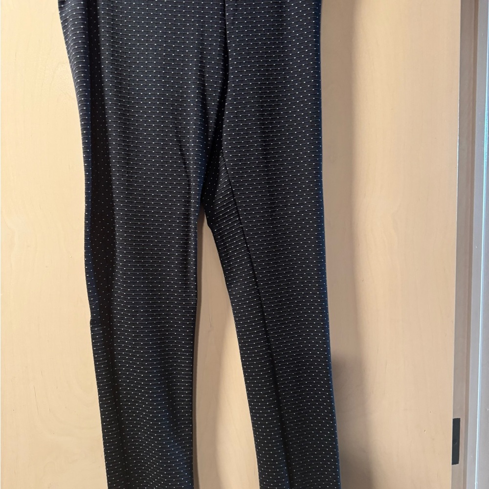 Black and White Patterned Pants